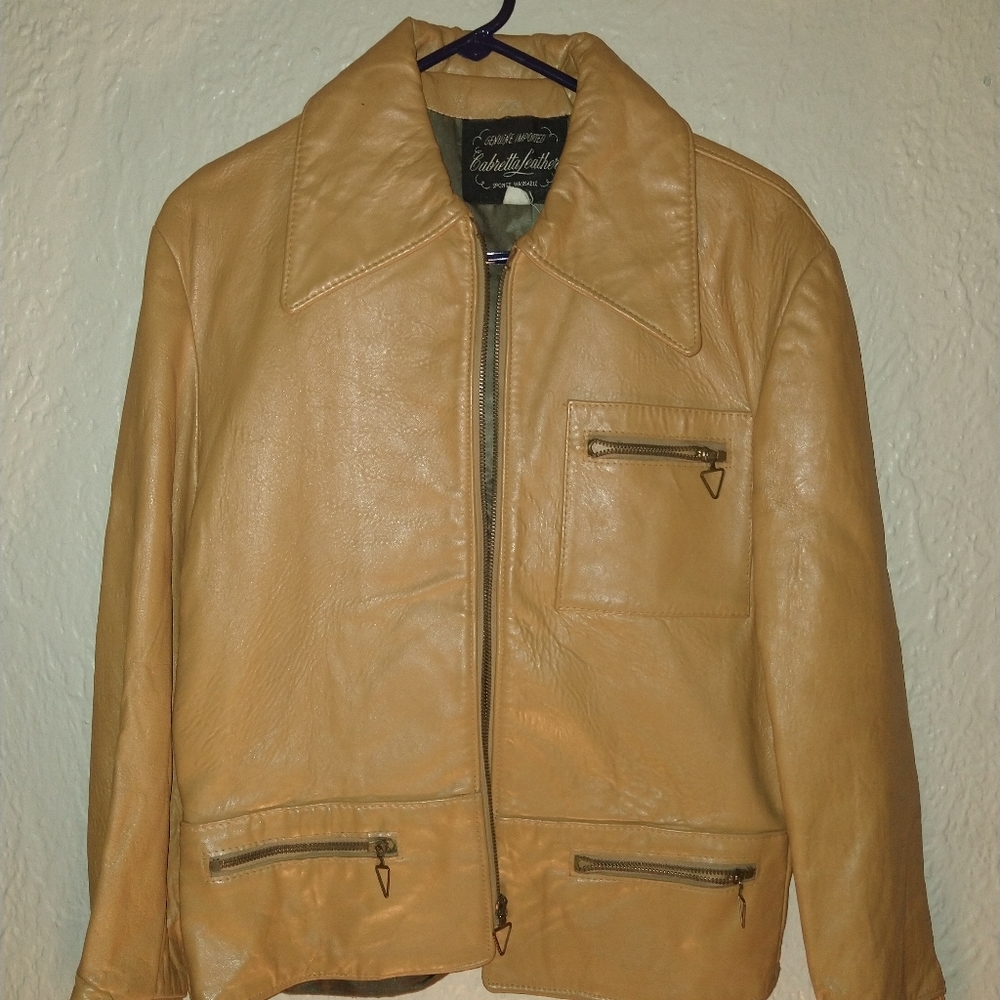 Cabrettta leather jacket